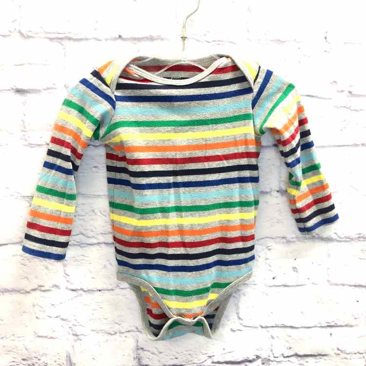 Primary Stripe Size 12-18 months Boys Bodysuit