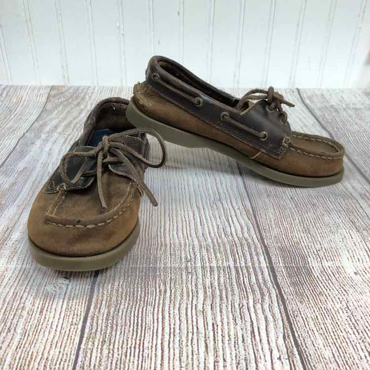 Sperry Brown Size 12.5 Boys Casual Shoes