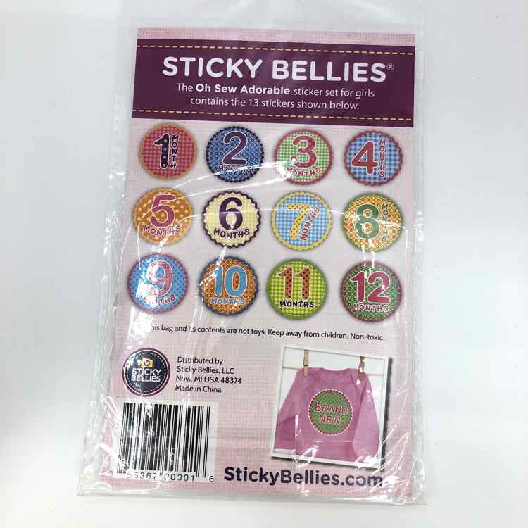 Oh Sew Adorable Milestone Stickers