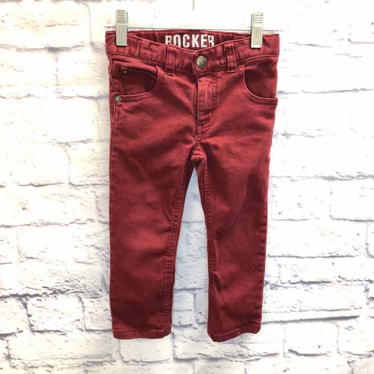 Crazy 8 Red Size 2T Boys Jeans