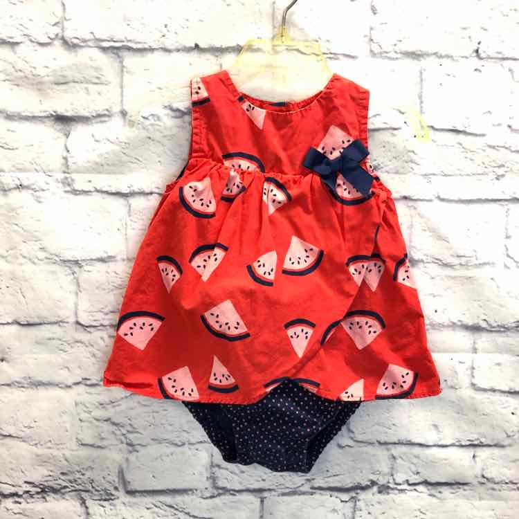 Just One You Red Size 12 Months Girls Romper